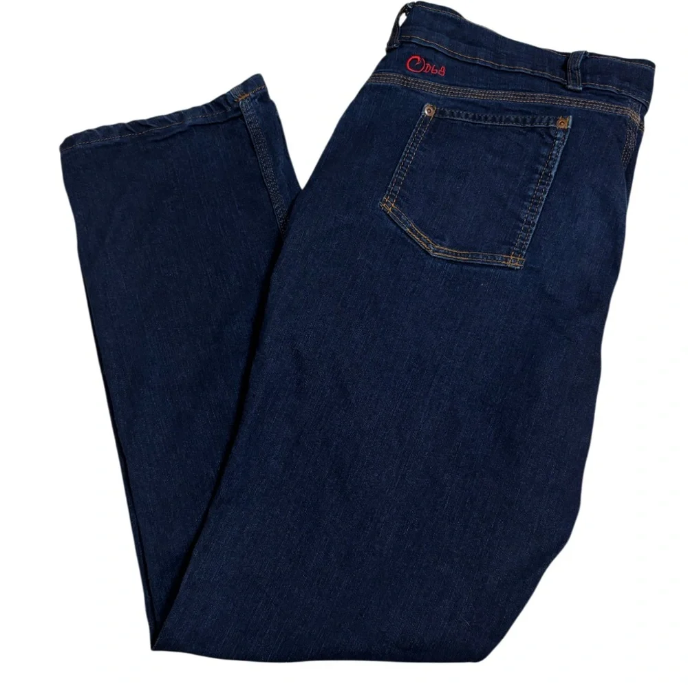 Origin Mens Jeans Delta D68 Dark Wash Quality Denim Made in USA Size 38 X 33